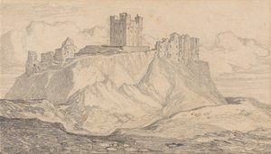 Castello di Bamborough, Northumberland da John Sell Cotman